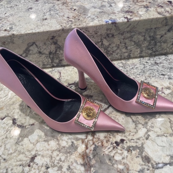Versace Pink Pumps - Picture 9 of 13